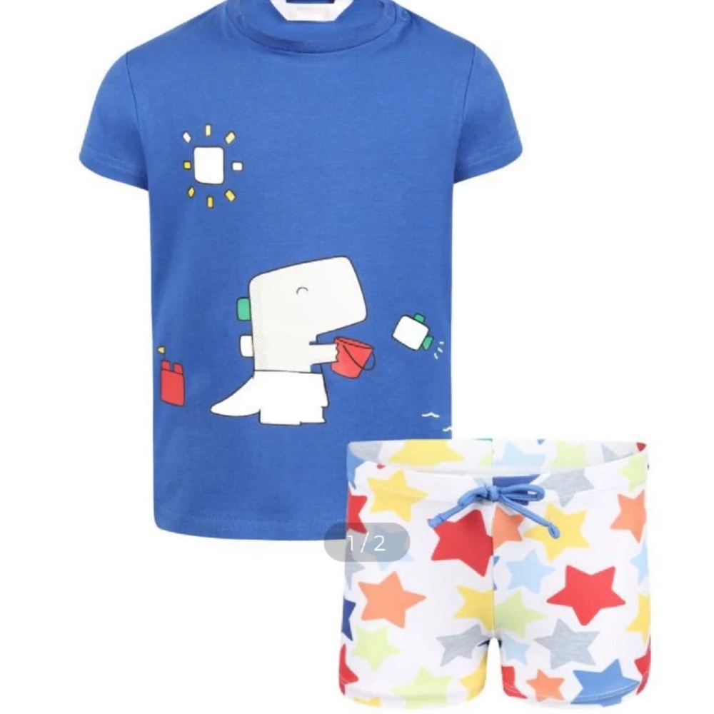 MAYORAL Sun Protective T-Shirt and Swimming